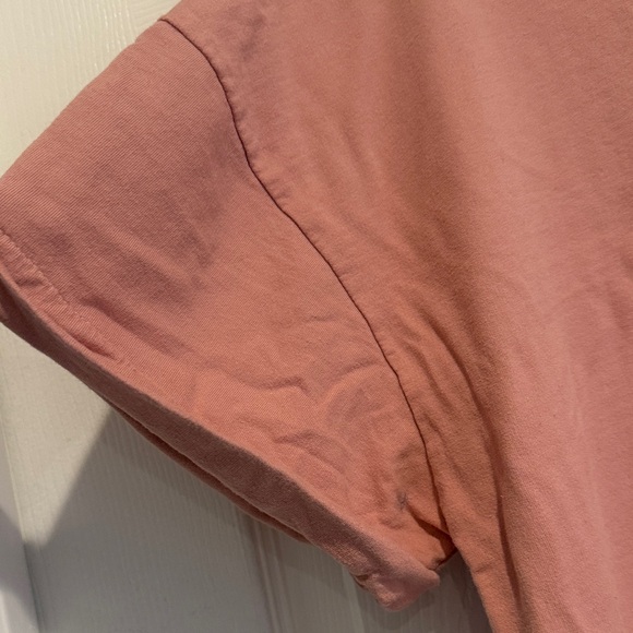 Blush Pink Cotton Lounge Set - Top & Shorts with Pockets - Picture 10 of 11